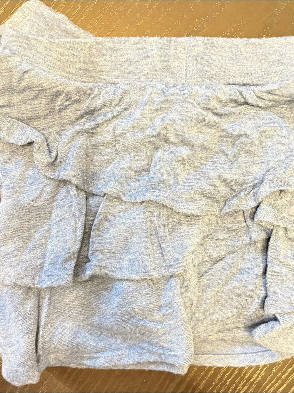 Little Sleepies Light Blue Ruffle Skort